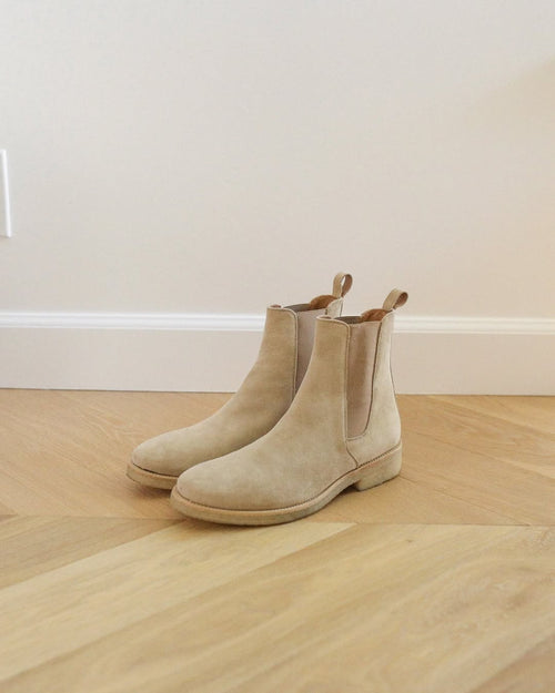 Botines Chelsea de serraje