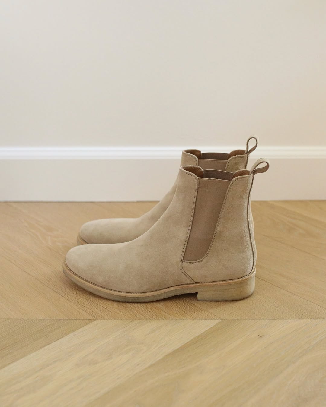 Botines Chelsea de serraje