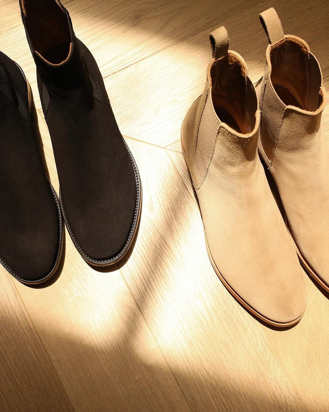 Botines Chelsea de serraje