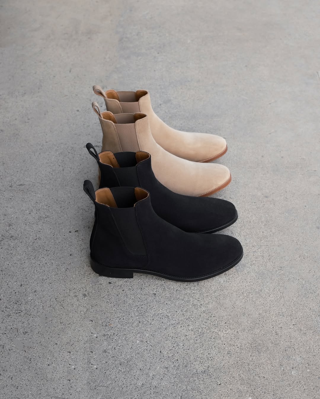 Botines Chelsea de serraje