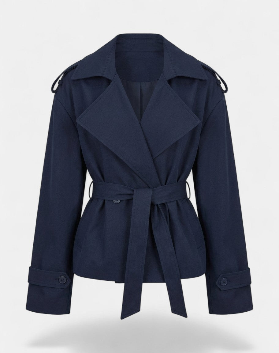 Drawstring Windbreaker Jacket