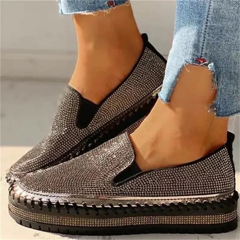 BRENDA SEQUIN LOAFERS