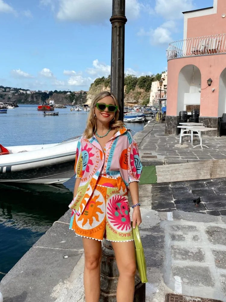 CONJUNTO DE VERANO DE 2 PIEZAS GALINA