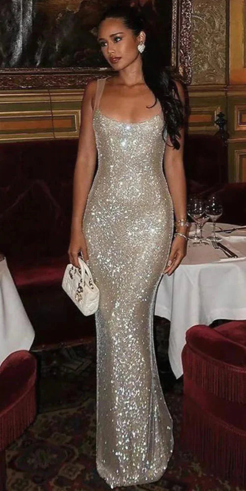 MELISA SEQUIN DRESS