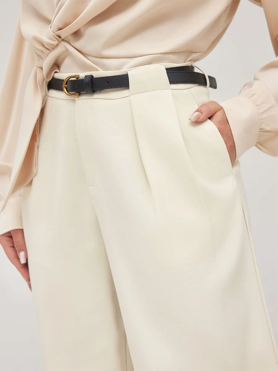 Pantalones sueltos de cintura baja