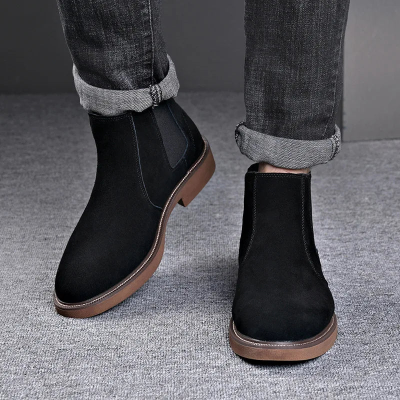 Botas de cuero Hombre Chelsea A