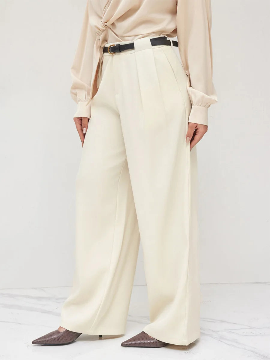 Pantalones sueltos de cintura baja