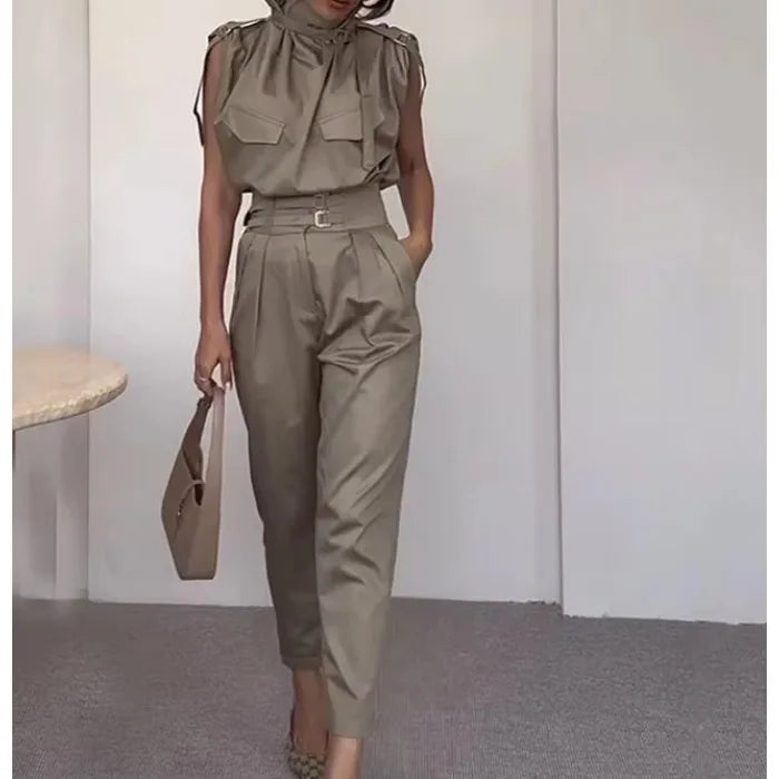 Conjunto de Dos Piezas "Military Chic"