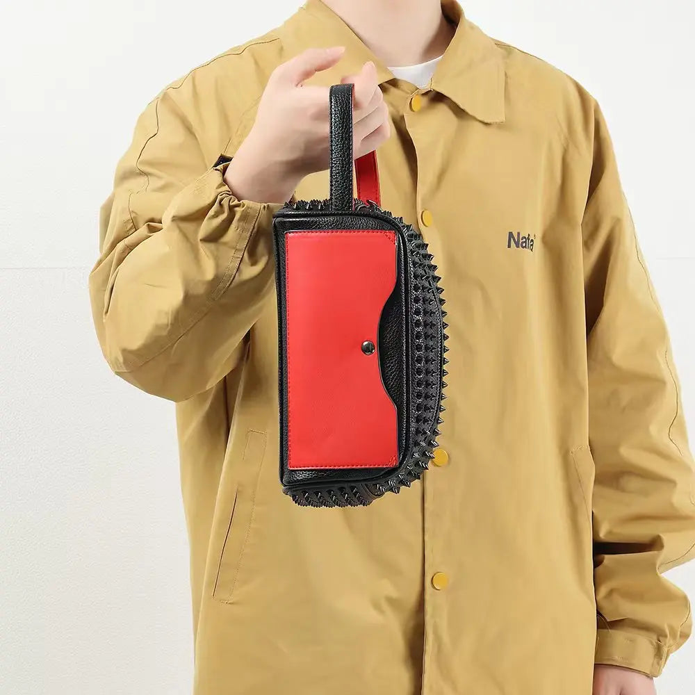 Bolso de mano hombre Rivets