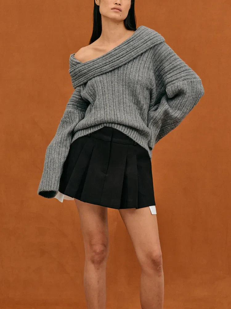 SALLY SOLID SWEATER