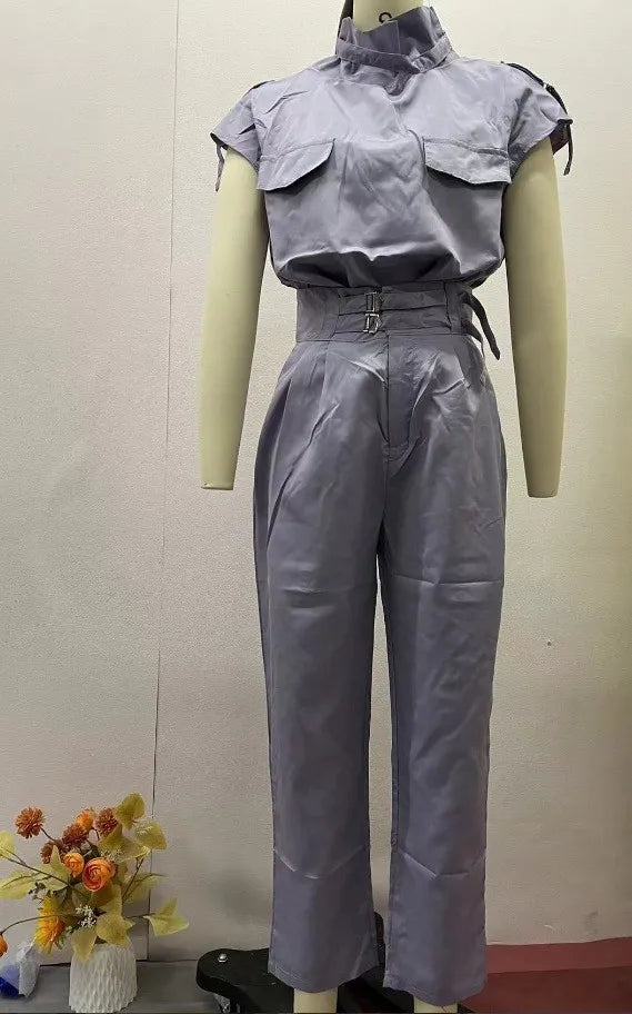 Conjunto de Dos Piezas "Military Chic"