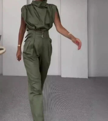 Conjunto de Dos Piezas "Military Chic"