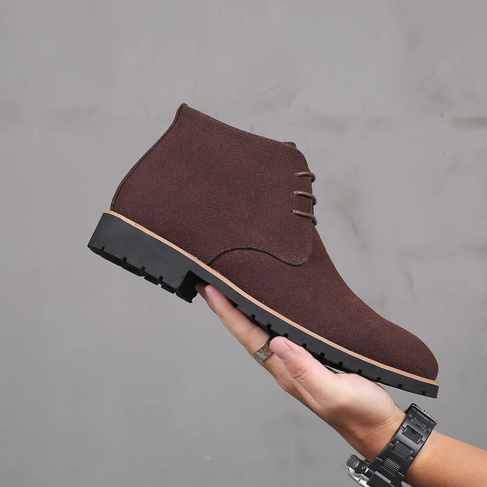 Botas Chelsea Chukka de piel de ante