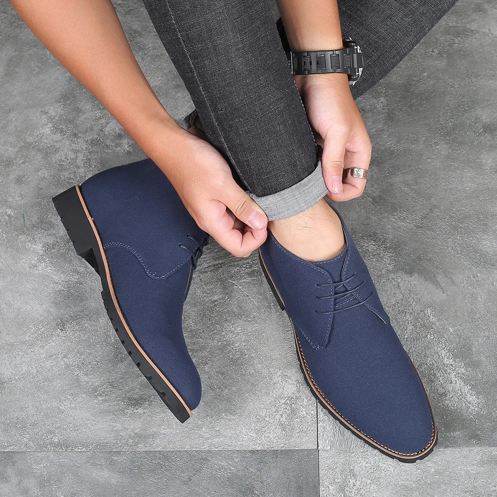 Botas Chelsea Chukka de piel de ante