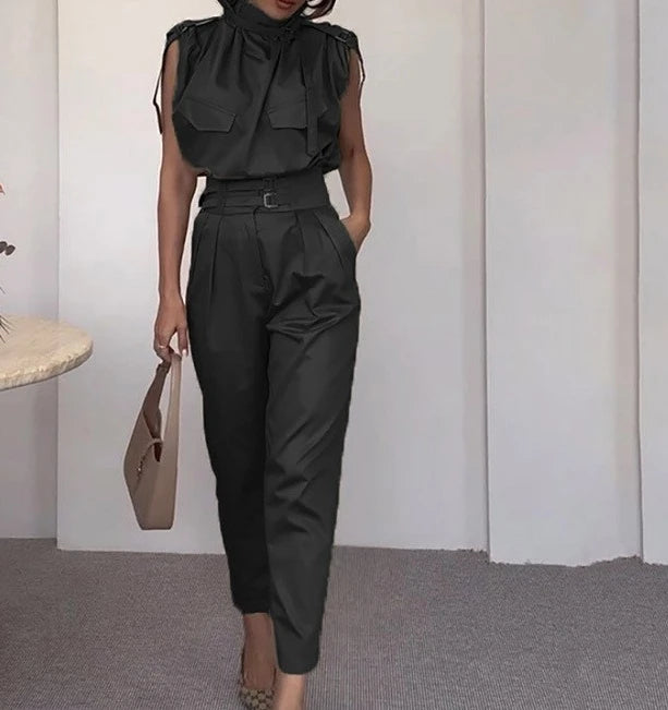 Conjunto de Dos Piezas "Military Chic"