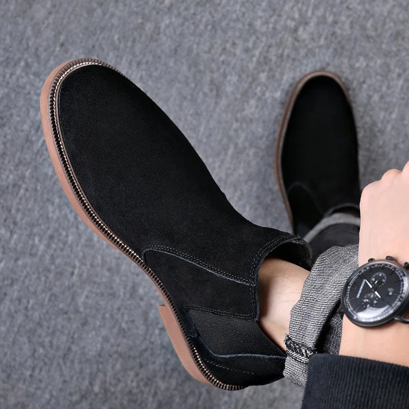 Botas de cuero Hombre Chelsea A