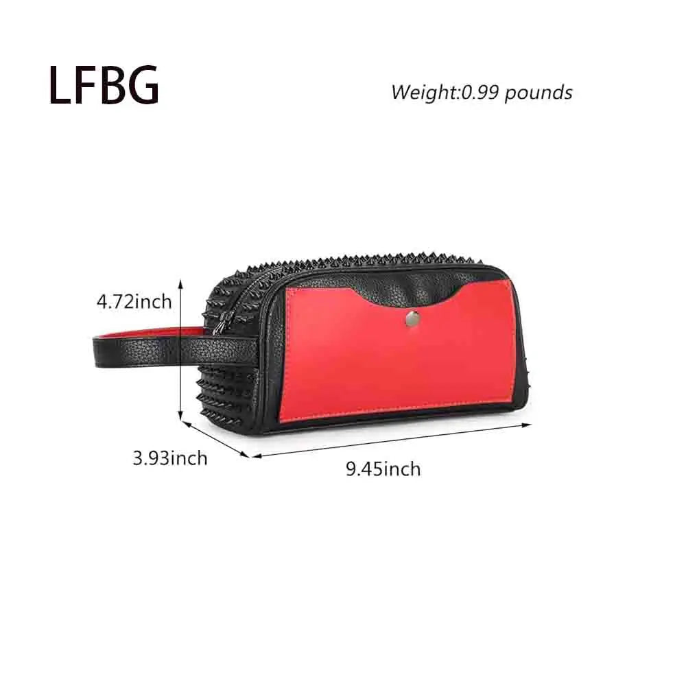 Bolso de mano hombre Rivets