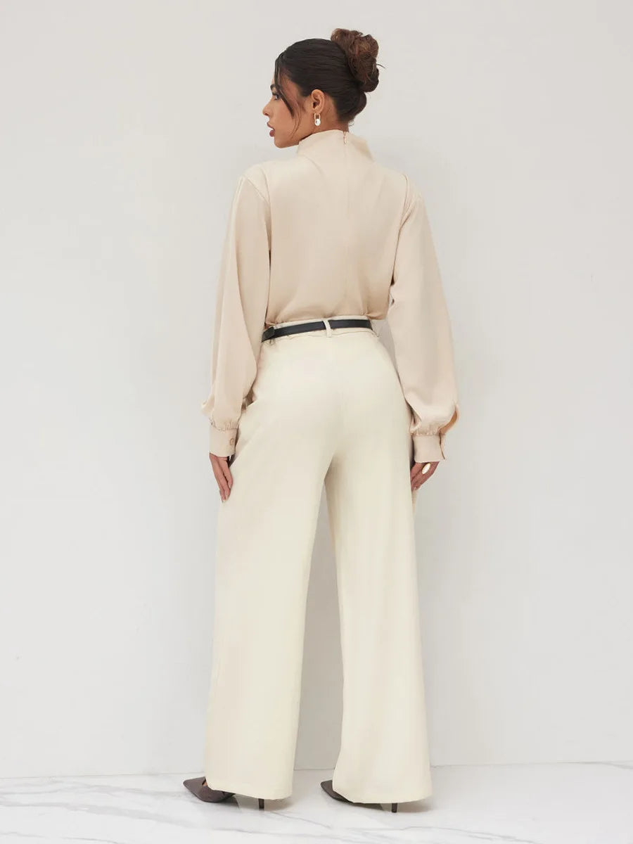 Pantalones sueltos de cintura baja