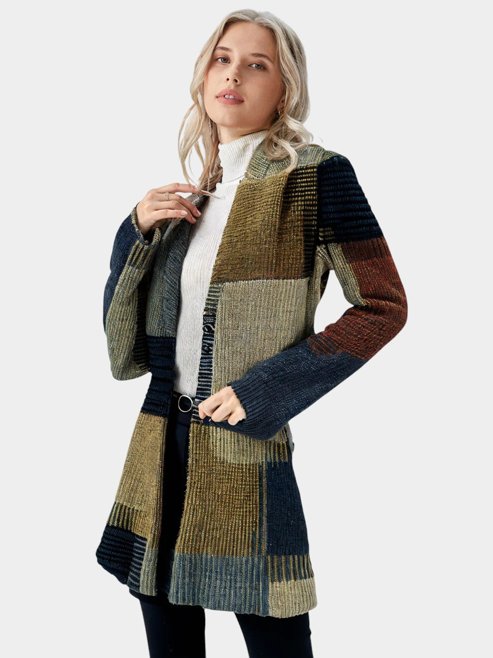 MURIEL™ – Elegant Patterned Blazer for Women