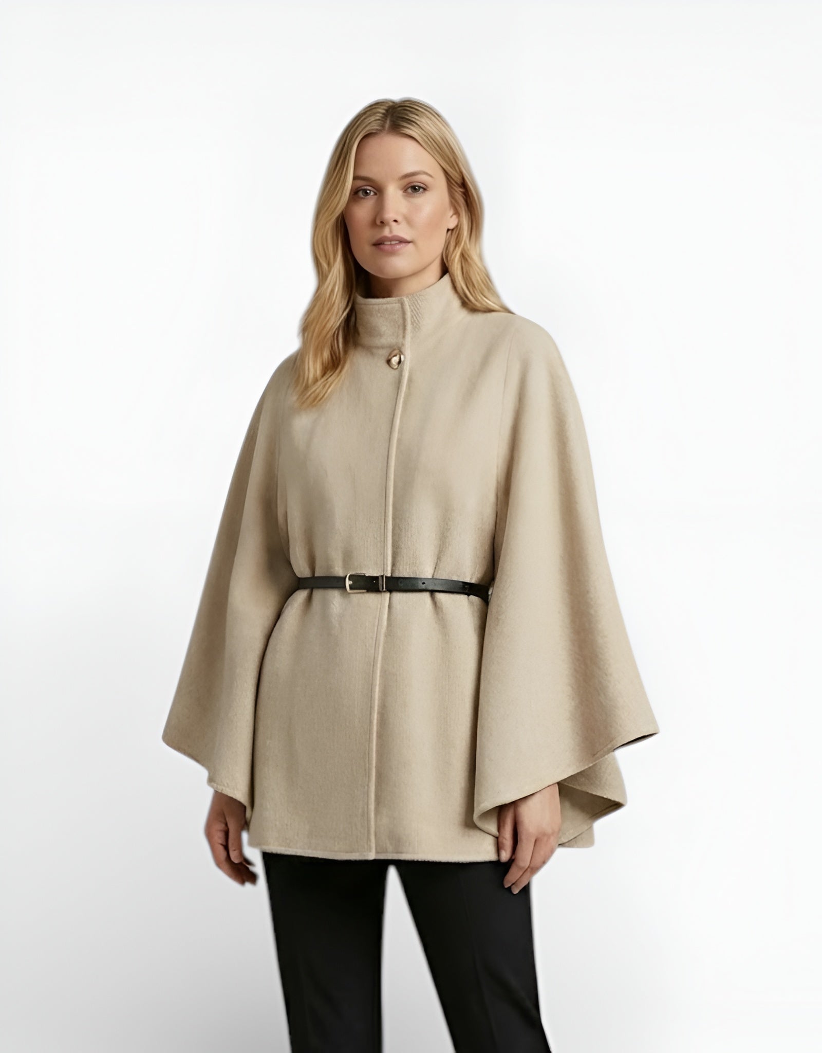 "Butterfly Chic" Belted Jacket