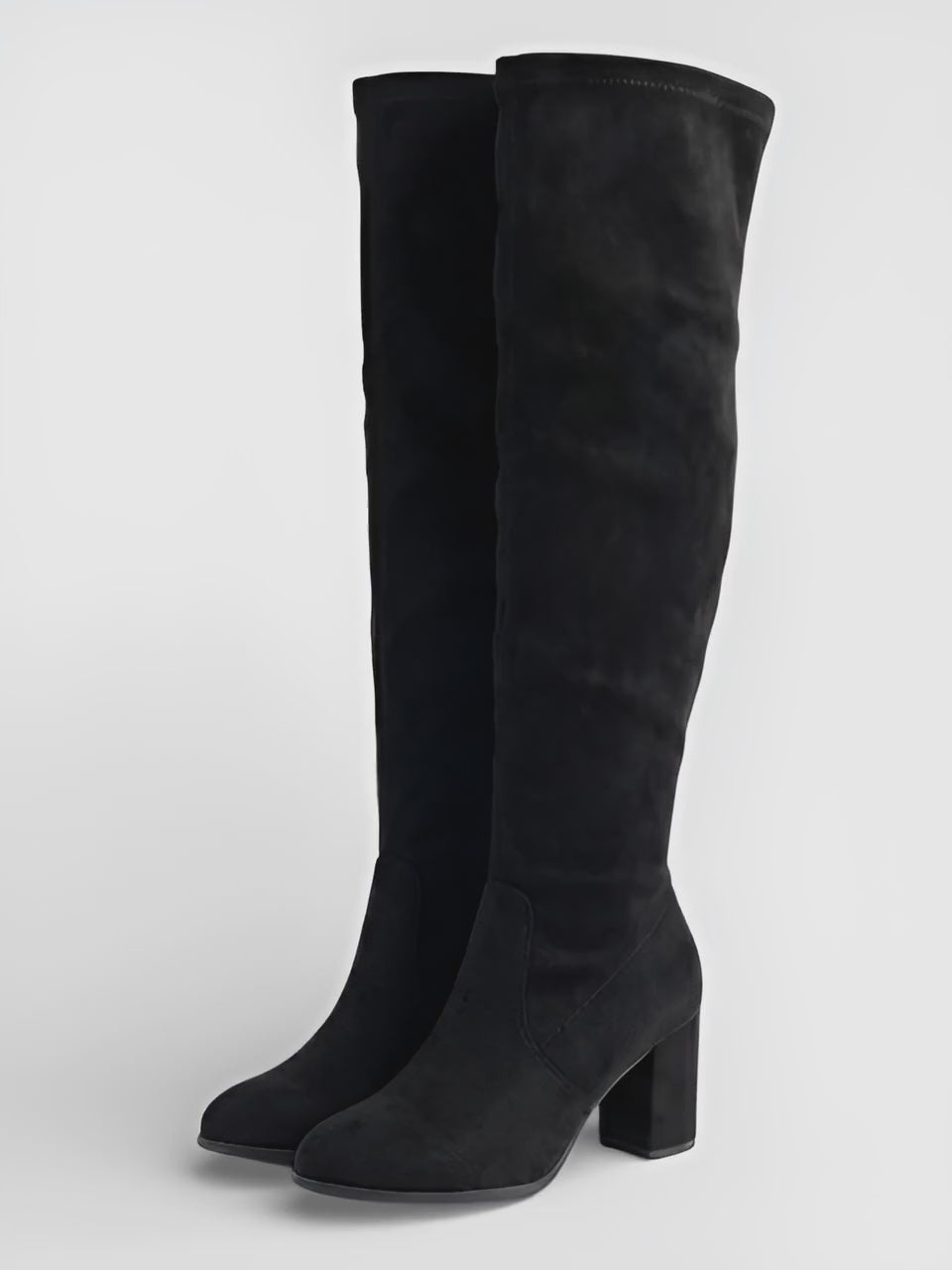 "Midnight Sleek" High Boots